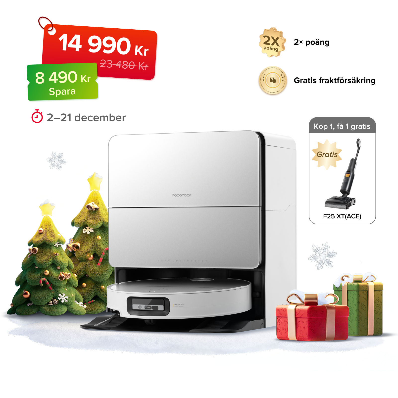 Köp Saros 10 – få F25 XT (ACE) gratis!