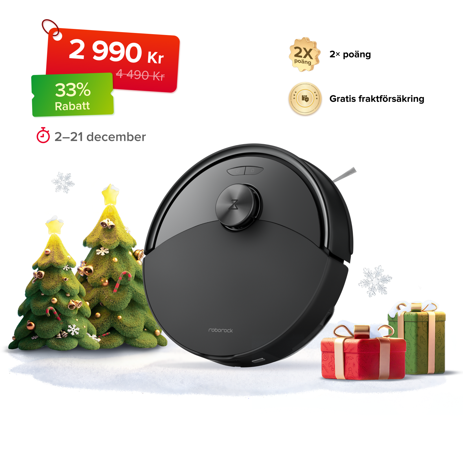 Roborock Q10 S5 robotdammsugare – Uppgraderad version av Q8 Max