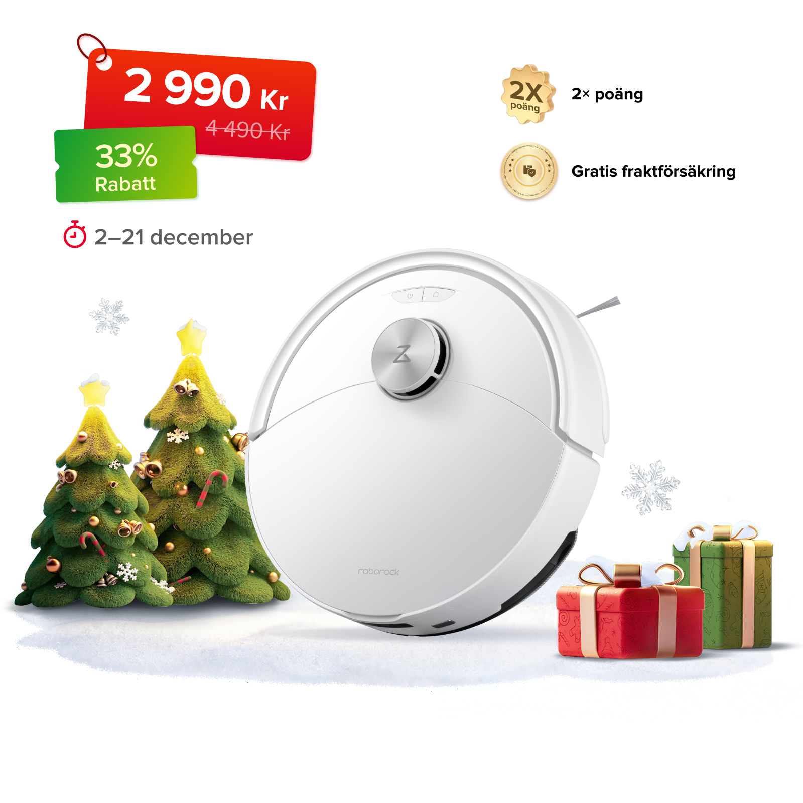 Roborock Q10 S5 robotdammsugare – Uppgraderad version av Q8 Max