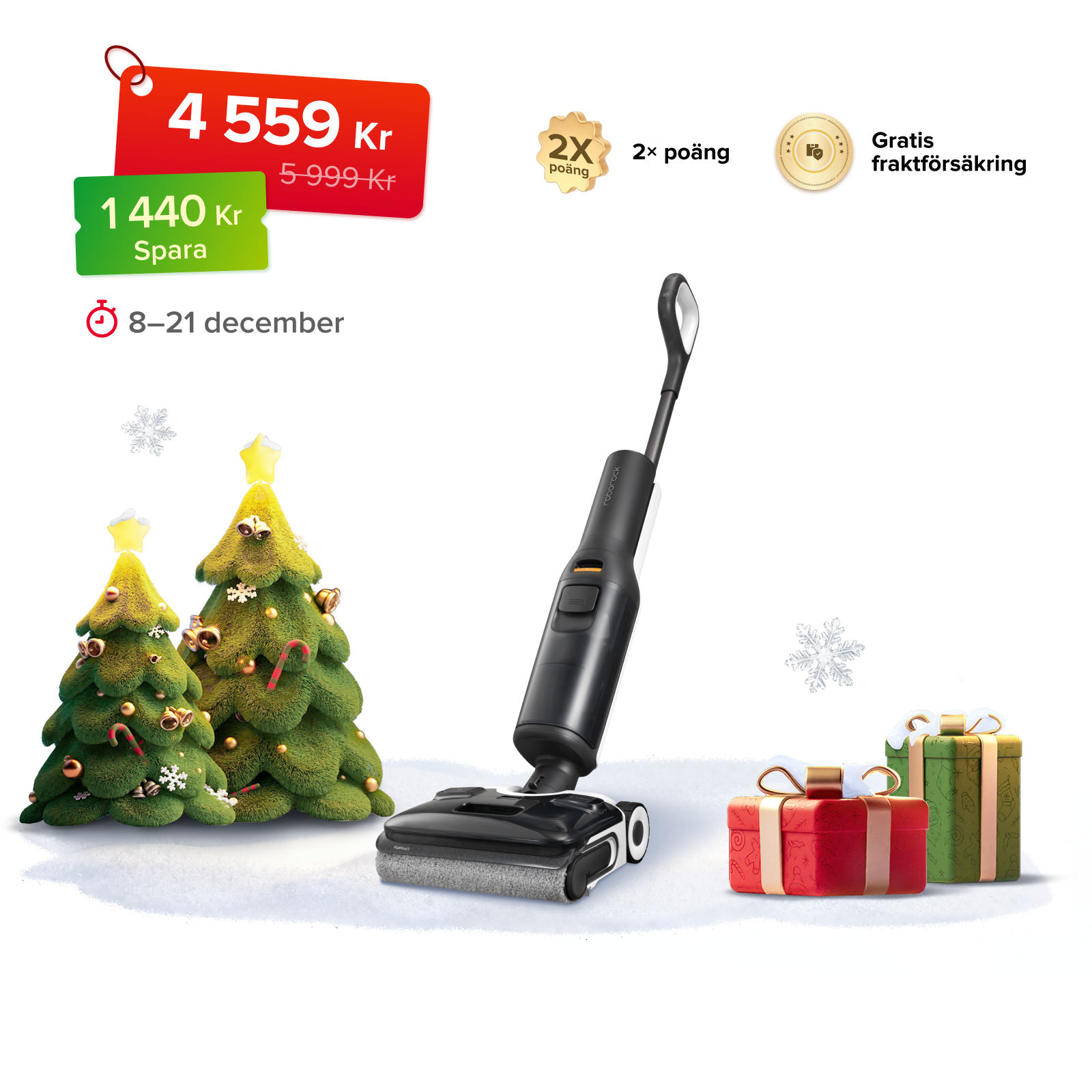 Roborock F25 ALT & F25 XT (F25 ACE Ny Version)  våt- och torrdammsugare