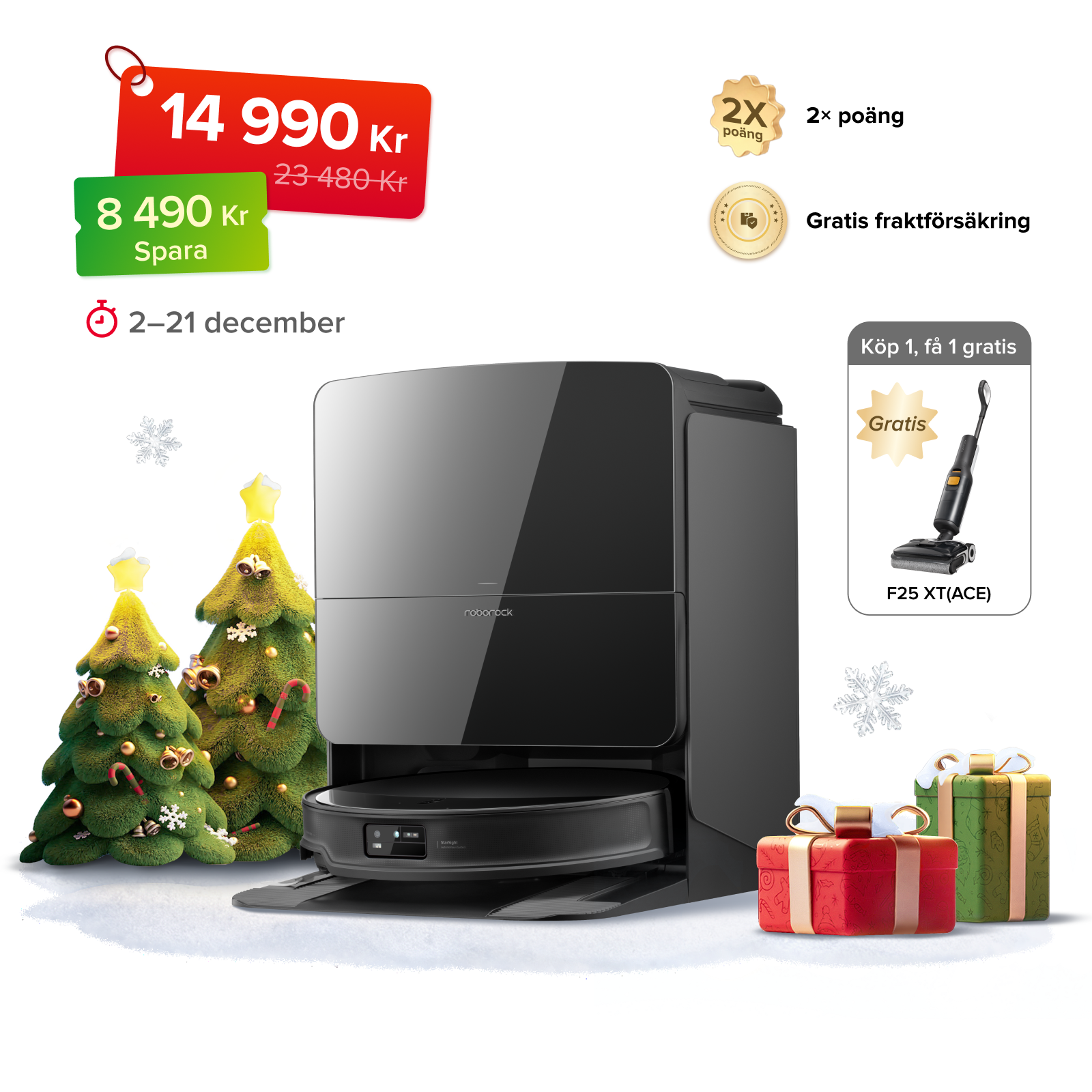 Köp Saros 10R  – få F25 XT (ACE) gratis!