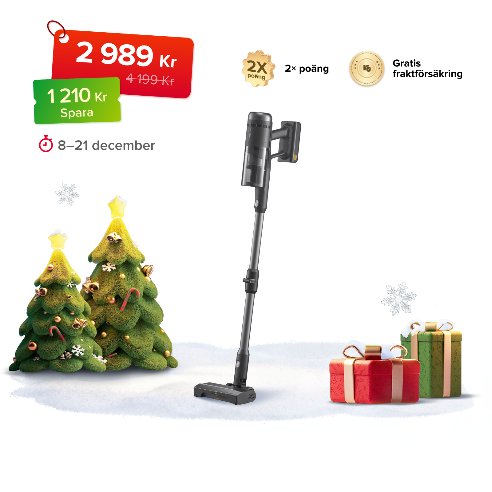 Roborock H60 Ultra sladdlös stavdammsugare