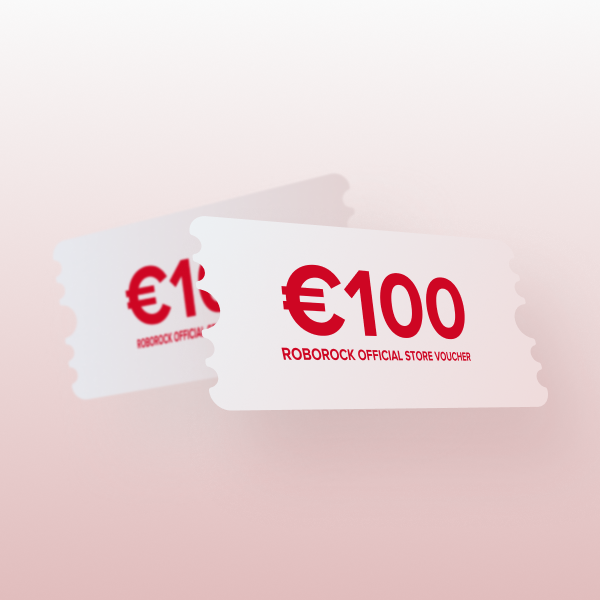 5 vinnare får presentkort på 100 € (1100 SEK) till Roborocks officiella butik