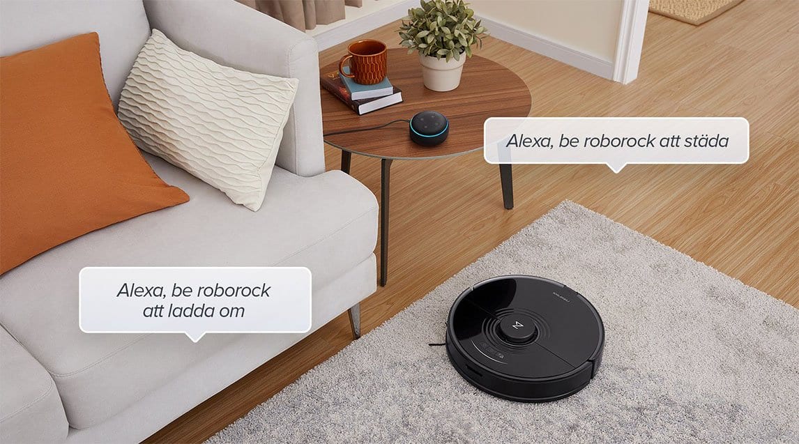 Styr Roborock S7 genom din röst via Amazon Alexa, Google Home och Siri-genvägar