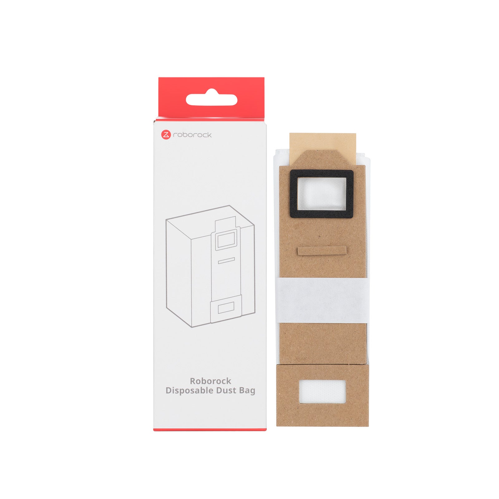 Roborock engångspåsar, 12 st, för H5 sladdlös handdammsugare