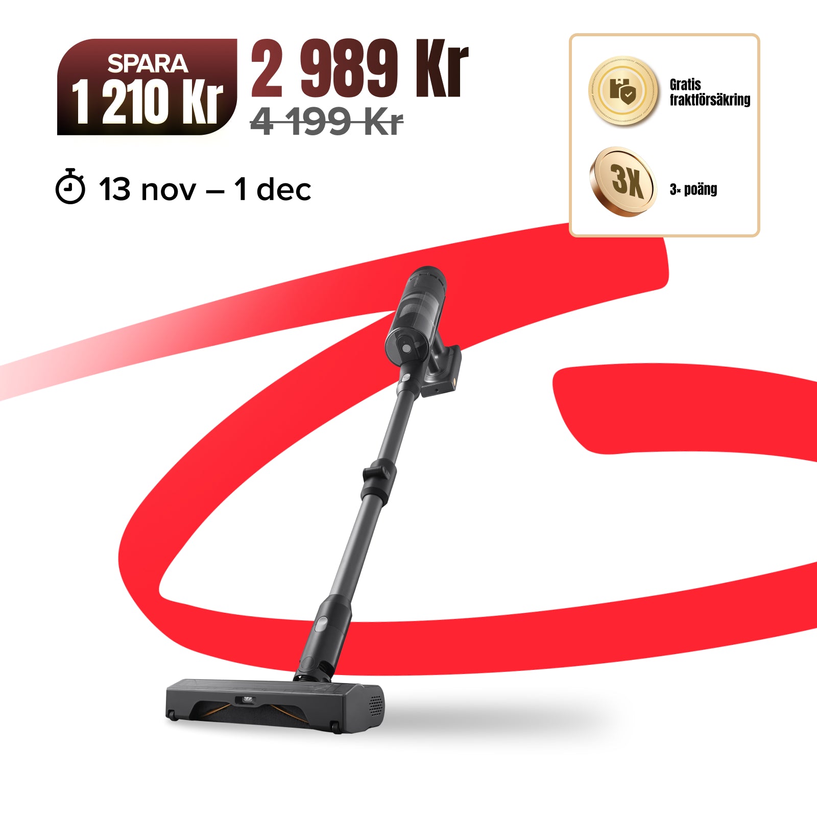 Roborock H60 Ultra sladdlös stavdammsugare