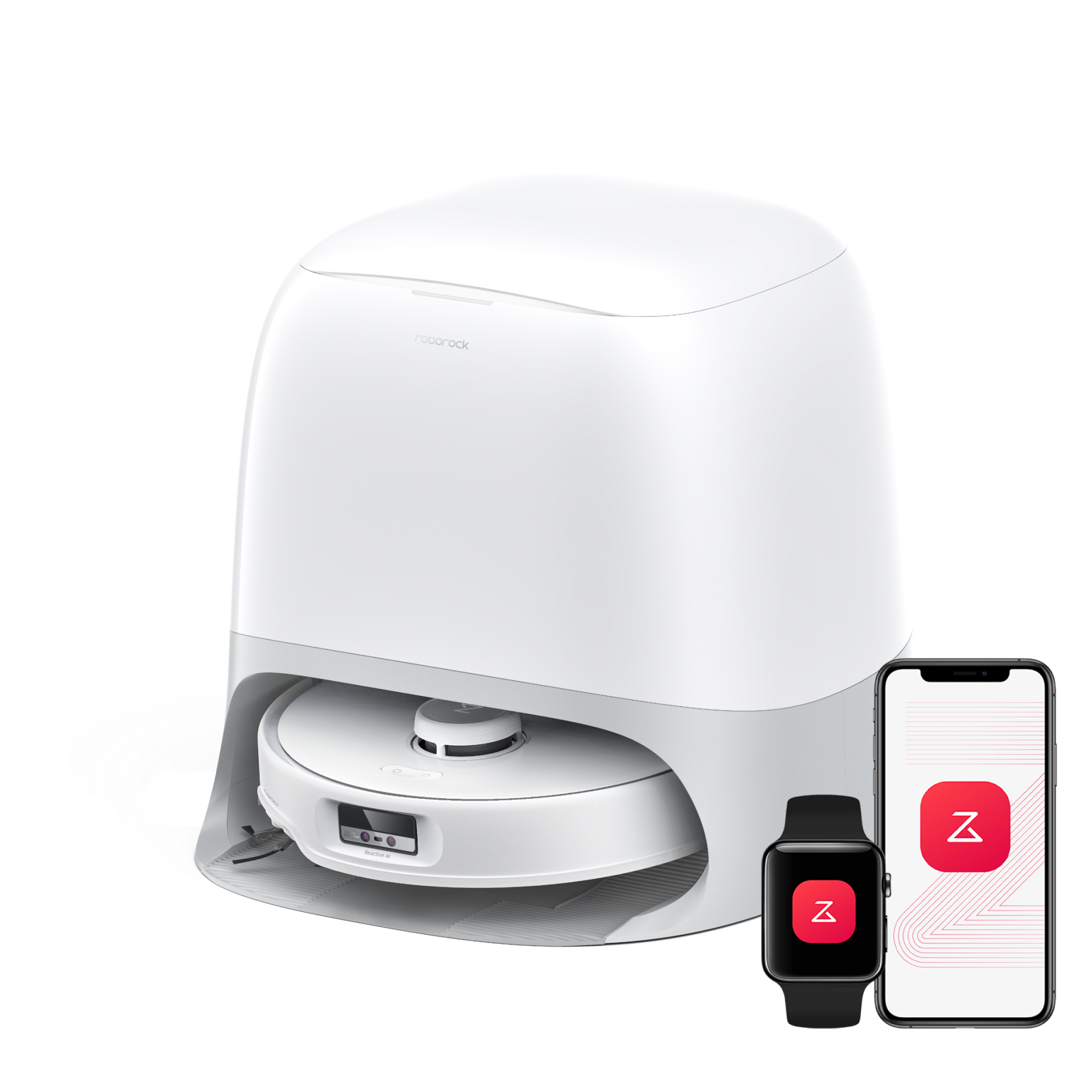 Roborock Qrevo Curv Robotdammsugare med multifunktionell dockningsstation 3.0