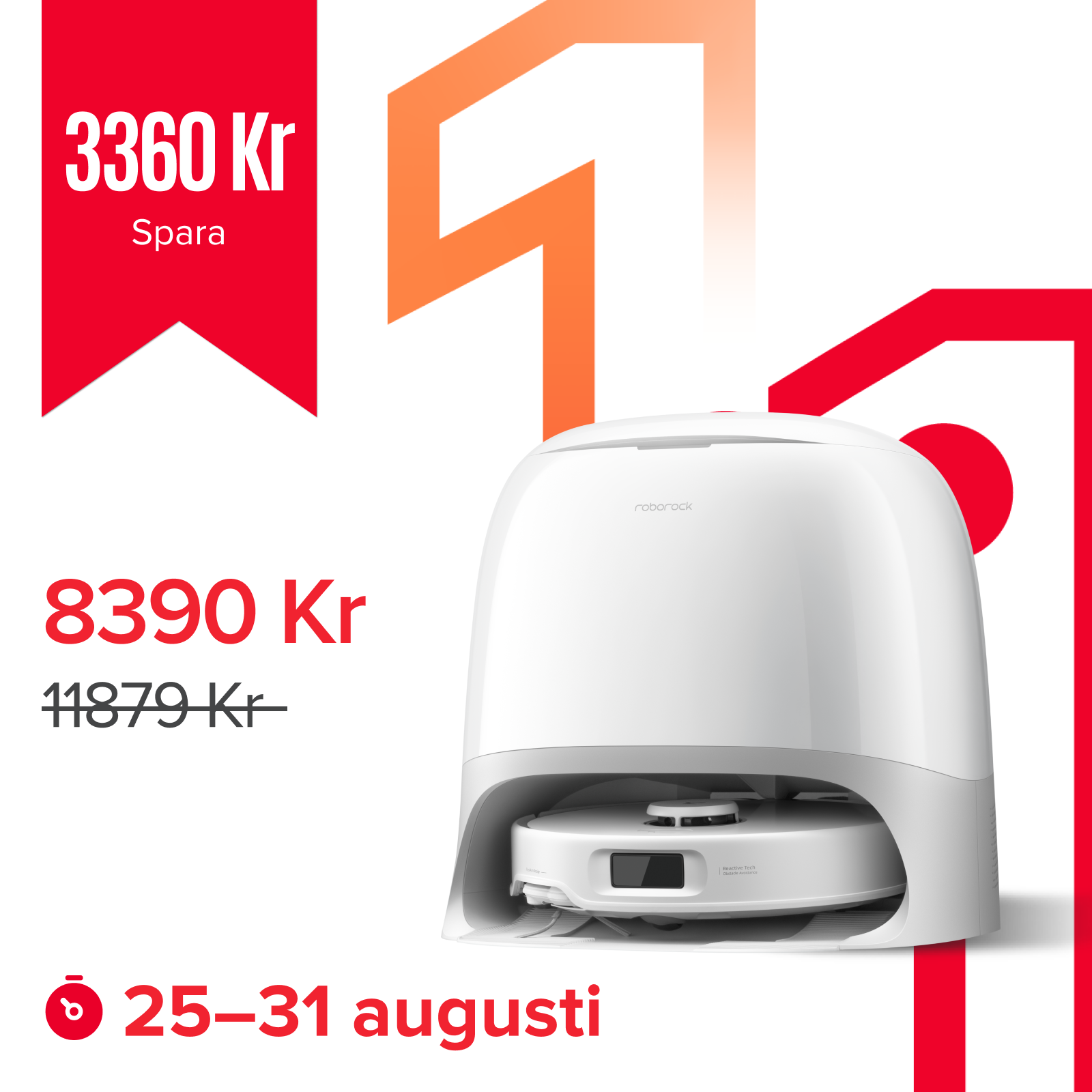 Roborock Qrevo Curv S5X robotdammsugare