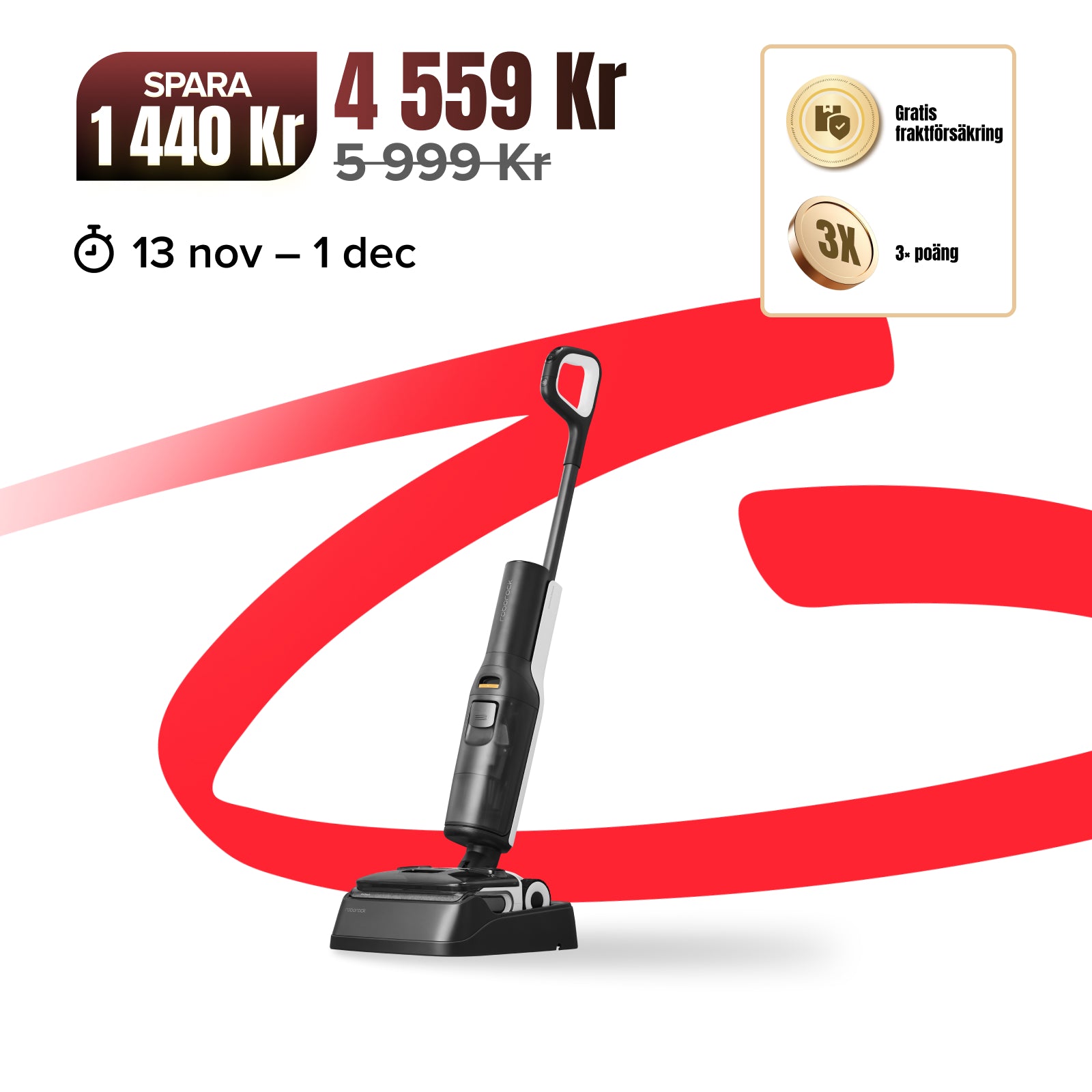 Roborock F25 ALT & F25 XT (F25 ACE Ny Version)  våt- och torrdammsugare