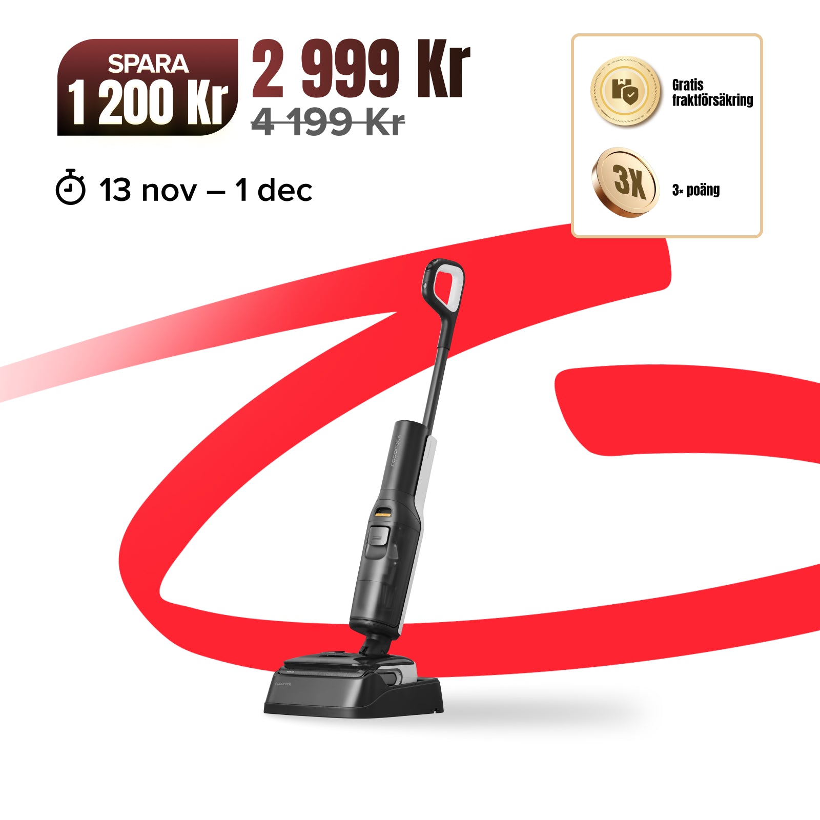 Roborock F25 LT & F25 våt- och torrdammsugare  – Uppgraderad version av Flexi Lite