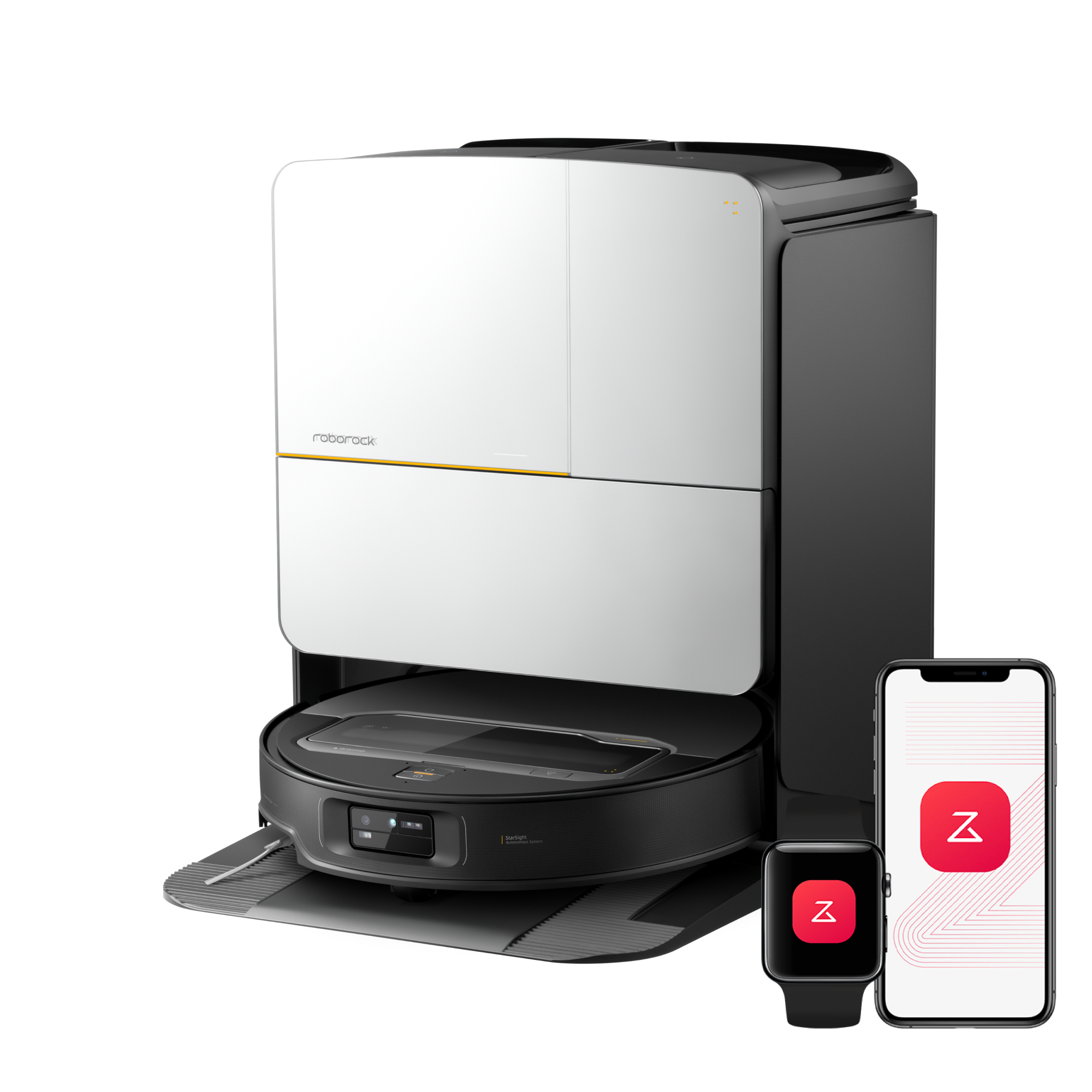 Roborock Saros Z70 robotdammsugare med OmniGrip™ mekanisk arm