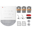 Roborock tillbehörsset för Saros 10, inkl. moppdukar 2 st, dammpåsar 3 st, huvudborste 1 st, sidoborstar 2 st, filter 2 st, sidomoppar 2 st