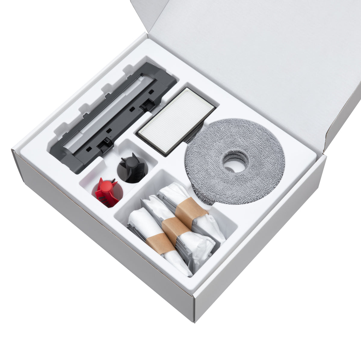 28-Piece Accessories Set for Roborock Saros 10R Robot Vacuum